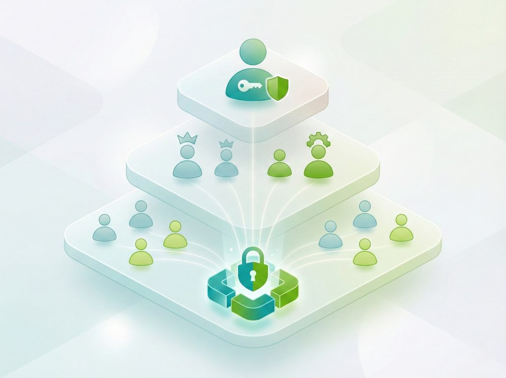 الأمان وصلاحيات المستخدمين